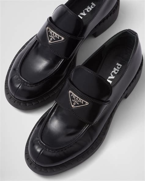 mocassin prada femme occasion|prada chunky loafer.